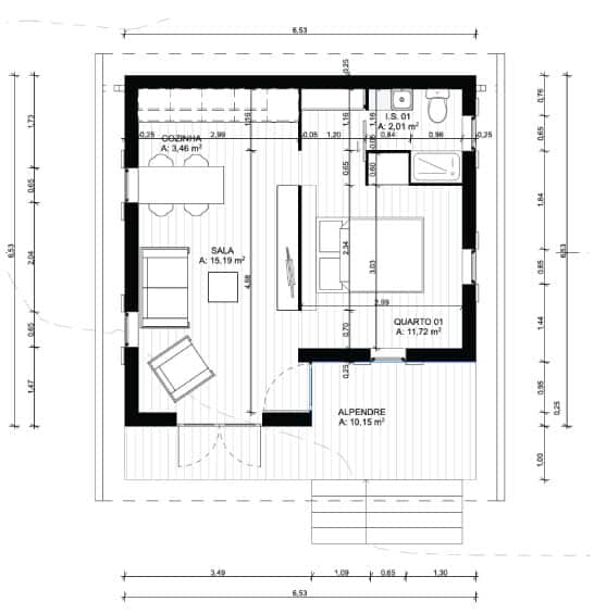 Casa T0