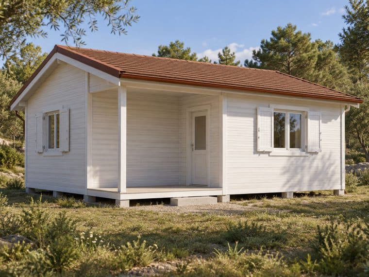 Casa T0 de madeira — Euromodular