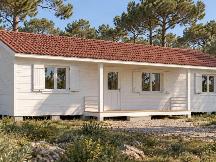 Casa T2 de madeira — Euromodular