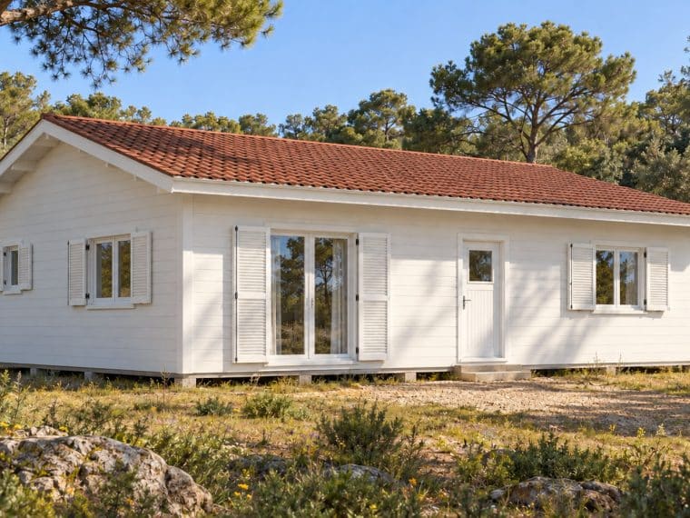 Casa T3 de madeira — Euromodular